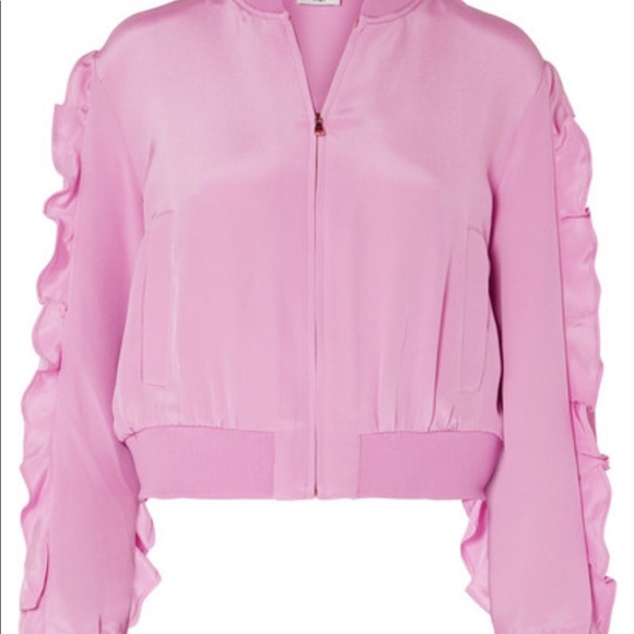 TIBI silk bomber jacket - Picture 3 of 7